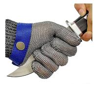 Cut Resistant Gloves Proof 316 Steel Wire Butcher Work Kitchen Safety Protective Food Grade Protection