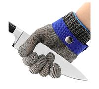 Cut Resistant Gloves Proof 316 Steel Wire Chain Mail Food Grade Safety Butcher Work For Left And Right Hands