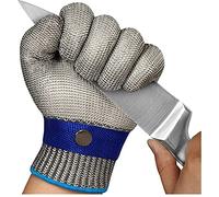Cut Resistant Gloves Proof 316 Steel Wire Food Grade Slaughter Oyster Handling Work Safety Protection