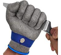 Cut Resistant Gloves Proof 316 Steel Wire Safety Anti cutting Work Oyster Treatment Protective Food Grade