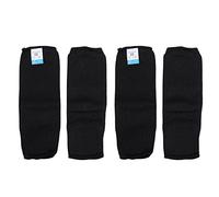 Cut Resistant Knit Sleeves,2Pairs Arm Protection Sleeves Cut Resistant Sleeves, Protective Arm Bite Proof Guards Sleeves Protectors Prevent Scratches for Safety Garden Kitchen Farm Work, Black
