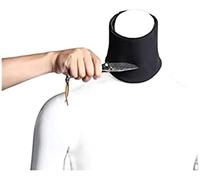 Cut Resistant Neck Guard - Anti-Stab and Slash Resistant for Self-Defense Safety - Lightweight Protection