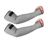 Cut Resistant Sleeves | Arm Protection Sleeves - Cut Resistant Arm Protectors for Risk, Safety Protective Sleeves for Men and Women