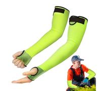 Cut Resistant Sleeves | Comfortable Breathable | Outdoor Cut-Proof Arm Guard,for Glass Handling Welding Kitchen Pet Grooming Yard Automotive Manufacturing