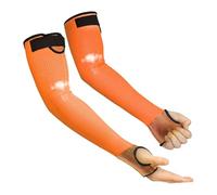 Cut Resistant Sleeves - Forearm Protector With Thumb Hole,Cut Resistant Arm Guards - for Construction Demolition Automotive Agriculture Welding