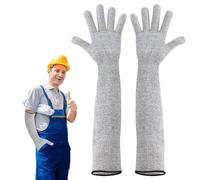 Cut Resistant Sleeves - Long Arm Guard Protector, Cut Proof Sleeves, Cut Resistant Farmers Sleeves | Levels 5 Protection, Protective Sleeves for Men Women for Automotive Work, 21 Inch