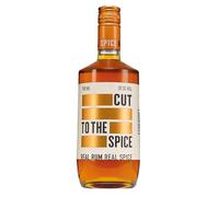 CUT Spiced Rum | Premium Caribbean Rum with Natural Spices | Award-Winning Smooth Flavour | Perfect for Cocktails and Mixers | 37.5 Percent ABV | 70cl