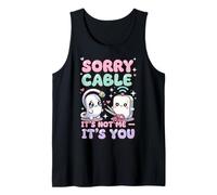 Cut The Cord Humorous Streaming Tank Top