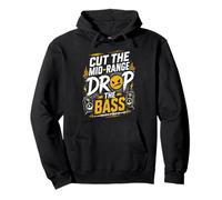 Cut The Mid-Range Classic Old Skool Raver, Raving, Rave Pullover Hoodie
