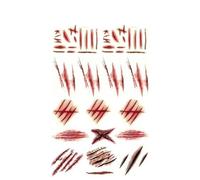 Cut Wrist Simulation Waterproof Temporary Tattoo Stickers For Women With Scratches And Scars Men With Halloween Lasting Injuries And Bruises Tattoo Sticker Fake Tattoo