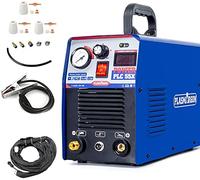 CUT55 55Amp 230V Plasma Cutter Machine,Inverter IGBT Portable Digital Display,12mm'' Clean Cuts Fit DIY Cutting of Stainless Steel, Aluminium & Copper,Plasma Cutting Machine PLC55