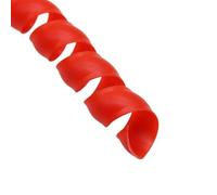 Cutable Flexible Spiral Cable Wrap Cable, Spiral Cable Wrap 1 Meter 8mm to 35mm Multicolor Pack of 1(Red,ID 20mm)