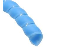 Cutable Flexible Spiral Cable Wrap Cable, Spiral Cable Wrap 1 Meter 8mm to 35mm Multicolor Pack of 1(Blue,ID 14mm)