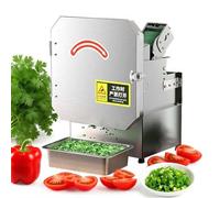 CUTANGELAR Automatic Vegetable Chopper Machine, 300W High-Power Electric Slicer for Cilantro, Parsley, Chives, Multi-Purpose Time Saver for Home Cooking and Commercial Food Preparation.