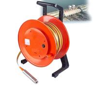 CUTANGELAR Deep Well Gauge, Professional Water Level Indicator. Sturdy Meter With A Fixed Stainless Steel Probe And Steel Tape Ensures, For Hydrogeological Surveys And Well Maintenance.(20m(65.6ft))