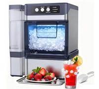 CUTANGELAR Efficient Ice Maker with Quiet Operation, utilizes smart technology. Equipped with a side water tank producing 38 lbs in 24 hours, excellent for daily family use, parties