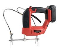 CUTANGELAR Electric Beehive Frame Shaking Machine - 2700r/min Handheld Cordless Bee Shaker with 2000mah Battery,4-Speed Vibration Control,150W Rechargeable Commercial Apiary Tools(Red)