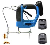 CUTANGELAR Electric Honeycomb Shaker - 4-speed vibration control, 2000 mAh battery, 2700 rpm, Handheld Honeycomb Shaker, Electric Honeycomb Shaker,with Charger & Storage Box(Blue)