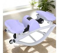 CUTANGELAR Fitness Stepper, Side-to-Side Rocking Machine, Combines Cardio And Strength Training For Full-body Conditioning. Digital Monitor, It Supports Home Workouts For All Fitness Levels.(Purple)