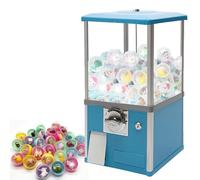 CUTANGELAR Gashapon Machine - No Electricity Required, Large Commercial Gashapon Machine, Amusement Park Commercial Kiosk, Suitable For Retail Stores, Amusement Parks(Blue)