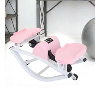 CUTANGELAR Glute Stepper Machine, Lateral Motion Trainer, Specifically Targets And Lifts Glutes Through Side-to-side Movement. Space-saving, It’s An Excellent Choice For Apartment Dwellers.(Pink)