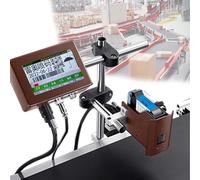 CUTANGELAR High-Speed Inkjet Coder, Industrial Date Coding Machine, Achieves Efficient Marking At Speeds Up To 30 Meters Per Minute. For Text Qr Code/Batch Number/Label/Image/Date Printer(25.4mm)