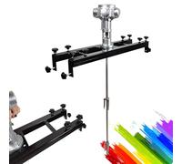 CUTANGELAR IBC Air Agitator, Pneumatic Paint Mixer Tool, 0-2500 RPM Adjustable Speed, 1000L Mixing Capacity, Industrial Tank Mixer with Auto-Folding Impeller, Ideal for Paint, Glue(3Cylinder)