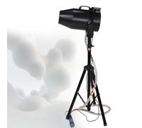 CUTANGELAR Industrial Foam Sprayer 1000w: Adjustable Angle, Rust-Proof Iron Base, Portable Foam Spray Gun, Spray Distance 6-10 Meters/Area 80 Square Meters, Suitable For Various Pool Parties(Black)