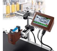 CUTANGELAR Industrial Inkjet Printer, Automatic Coding Machine, Online Coding Machine, Provides 300-600 DPI Printing On Various Materials, For Text Barcode/Batch Number/Label/Image(12.7mm)