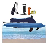 CUTANGELAR Inflatable Jet Boat. Electric Inflatable Motorboat Features A 10000mAh Battery For 10km/h Speed, Providing Thrilling Water Propulsion For Adults And Kids In Pools, Lakes, And Ocean.