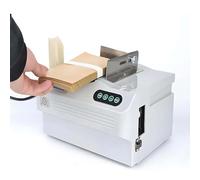 CUTANGELAR Intelligent Banknote Bundling Machine Currency Strapping Tool Currency Bundle Strapping for Bank Automatic Small Cross Binding Machine Paper Tape Money Strapping Bundling Money Packer