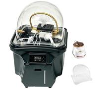 CUTANGELAR Japanese Head Spa Equipment, Water Circulation & Fumigation, Height Adjustable, Energy Saving 3000w, 60l Fresh & 30l Waste Tank, Constant Temperature 30-60°C, for Salon Scalp Care(Black)
