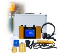 CUTANGELAR Multi-Frequency Water Leak Detector with LCD Monitor and Headphones, 3m Detection Depth, Suitable for Fire Hoses, Heating Pipes, and Buried Water Supply Networks
