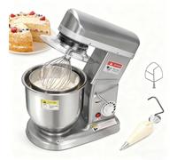 CUTANGELAR Multi-Function Mixer, Electric Kitchen Assistant System. 3-Speed Adjustable Dough Blender With Multiple Attachments, Ideal For Grain Products And Professional Pastry Making.(7L/6.4qt)