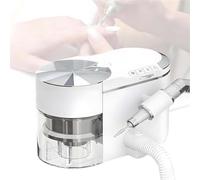 CUTANGELAR Nail Manicure Machine, Multifunctional Drill And Du-st Collector Kit. 30000 RPM Speed, Vacuum Cleaner Function For Simultaneous Grinding And Du-st Extraction, For Professional Nail Artists.