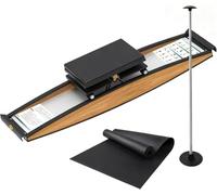 CUTANGELAR New Ski Trainer, Ski Machine For Home, Simulator Machine For Full Body,3D Cross Trainer, With Support Rod, Magnetic Resistance 0-100 Kg, Complete Workout 80% Muscle, For Skiing Beginners.