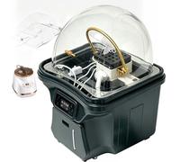 CUTANGELAR Portable Japanese Head Spa Machine with 60l Shampoo Basin, 7-Colour Led Ambient Light, Water Circulation System 30-60°C, Ergonomic Head Support & Handheld Shower for Salons, Spas(Black)