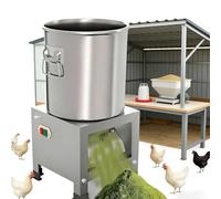 CUTANGELAR Poultry Feed Processor, Electric Vegetable Chopper with High-Speed Motor. with Adjustable Cutting Size for Chicken and Duck Feed Preparation in Small Household Breeding Operations.(2500W)