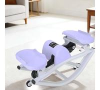 CUTANGELAR Rocking Stepper, Home Cardio Equipment, Features A Smooth Lateral Stride. The Digital Display Tracks Progress, For Targeting Glutes And Improving Cardiovascular Health At Home.(Purple)