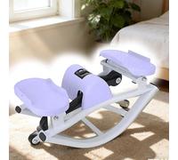 CUTANGELAR Side-to-Side Stepper, Portable Workout Machine, Offers Efficient Cardio And Muscle Toning. Its Steel Frame And Non-slip Pedals Ensure Stability For Home, Dorm, Or Apartment Fitness.(Purple)
