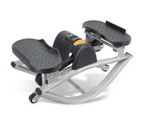 CUTANGELAR Stepper Cardio Machine, Side-to-Side Motion Trainer, Engages Multiple Muscle Groups For Efficient Calorie Burn. Easy To Store, It’s Perfect For Home, Office, Or Dorm Room Workouts.(Grey)