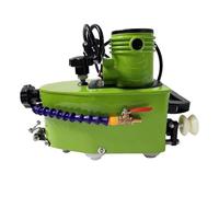 CUTANGELAR Straight Grinders, Lightweight 800W Portable, Glass Polisher Handheld Grinding Machine 8000r/Min, Diamond Wheel Kit, for DIY Art Round Straight Bevel Edge Finishing(Green)