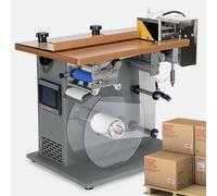 CUTANGELAR Tamper-Evident Label Applicator,Semi-Automatic Labeler With Precision PLC System,Minimizes Material Waste With ±0.5mm Accuracy,ideal FOR SMALL Business Production Lines