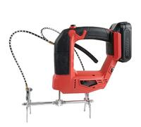 CUTANGELAR Upgraded Electric Bee Shaker with A-nti-Slip Grip - 2700RPM 4-Speed Adjustable Beekeeping Tool Includes Storage Case & Dual 2000mAh Batteries, for Farm Beekeepers(Red)