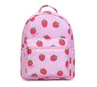 Cute 10 inch mini pack bag backpack for grils children and adult, Strawberry, Mini, 装饰