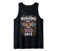 Cute 100 Days Bugging My Teachers Science STEM Bugs Outfit Tank Top