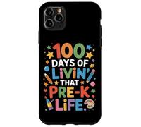 Cute 100 Days Of Livin That Pre K Life Teaching Squad Case for iPhone 11 Pro Max