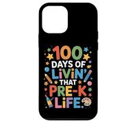 Cute 100 Days Of Livin That Pre K Life Teaching Squad Case for iPhone 12 mini