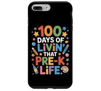 Cute 100 Days Of Livin That Pre K Life Teaching Squad Case for iPhone 7 Plus/8 Plus