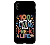 Cute 100 Days Of Livin That Pre K Life Teaching Squad Case for iPhone XS Max
